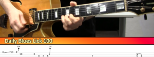 【Andy Paoli】Daily Blues Lick 100（课件可下载）-古桐博客