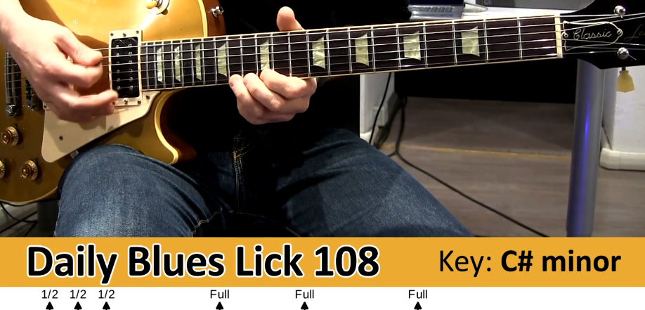 【Andy Paoli】Daily Blues Lick 108（课件可下载）-古桐博客