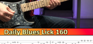 【Andy Paoli】Daily Blues Lick 160（课件可下载）-古桐博客