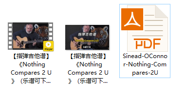 【指弹吉他谱】《Nothing Compares 2 U》（乐谱可下载）插图