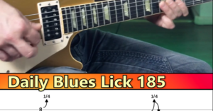 【Andy Paoli】Daily Blues Lick 185（课件可下载）-古桐博客