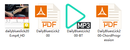 【Andy Paoli】Daily Blues Lick 200（课件可下载）插图
