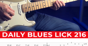 【Andy Paoli】Daily Blues Lick 216（课件可下载）-古桐博客