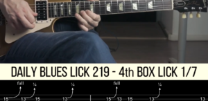 【Andy Paoli】Daily Blues Lick 219（课件可下载）-古桐博客