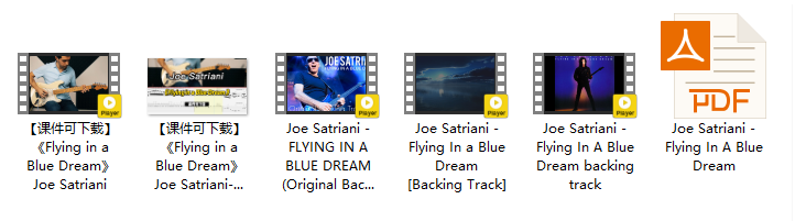 【课件可下载】《Flying in a Blue Dream》Joe Satriani插图