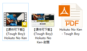 【课件可下载】《Tough Boy》Hokuto No Ken插图