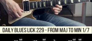 【Andy Paoli】Daily Blues Lick 229（课件可下载）-古桐博客