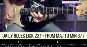 【Andy Paoli】Daily Blues Lick 231（课件可下载）-古桐博客
