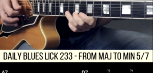 【Andy Paoli】Daily Blues Lick 233（课件可下载）-古桐博客