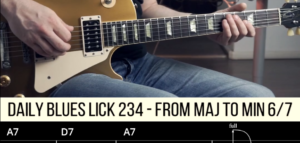 【Andy Paoli】Daily Blues Lick 234（课件可下载）-古桐博客