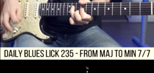 【Andy Paoli】Daily Blues Lick 235（课件可下载）-古桐博客