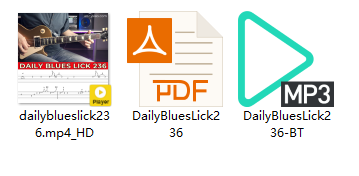 【Andy Paoli】Daily Blues Lick 236（课件可下载）插图