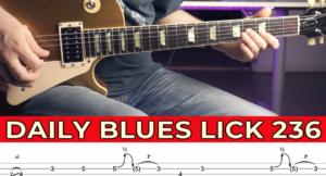 【Andy Paoli】Daily Blues Lick 236（课件可下载）-古桐博客
