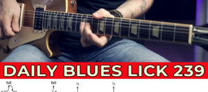 【Andy Paoli】Daily Blues Lick 239（课件可下载）-古桐博客