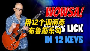 【中字】用12个调演奏布鲁斯乐句-古桐博客