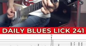 【Andy Paoli】Daily Blues Lick 241（课件可下载）-古桐博客