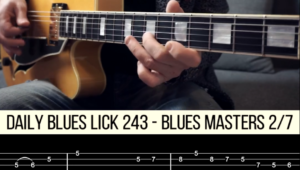 【Andy Paoli】Daily Blues Lick 243（课件可下载）-古桐博客