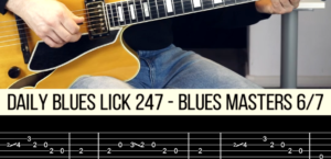 【Andy Paoli】Daily Blues Lick 247（课件可下载）-古桐博客