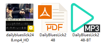 【Andy Paoli】Daily Blues Lick 248（课件可下载）插图
