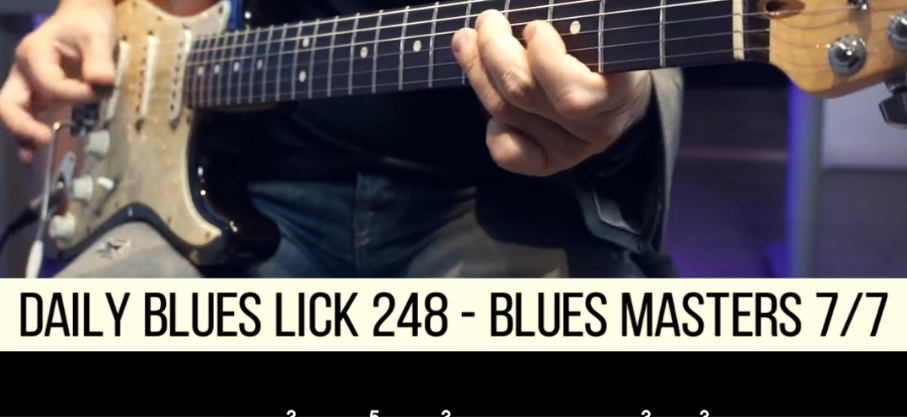 【Andy Paoli】Daily Blues Lick 248（课件可下载）-古桐博客