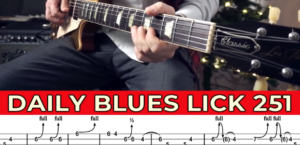 【Andy Paoli】Daily Blues Lick 251（课件可下载）-古桐博客