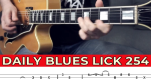 【Andy Paoli】Daily Blues Lick 254（课件可下载）-古桐博客