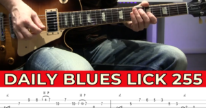 【Andy Paoli】Daily Blues Lick 255（课件可下载）-古桐博客