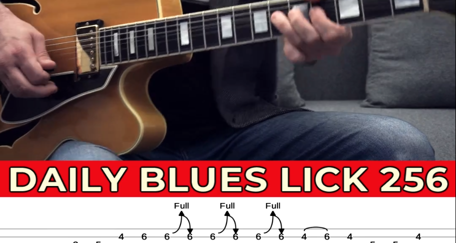 【Andy Paoli】Daily Blues Lick 256（课件可下载）-古桐博客