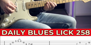 【Andy Paoli】Daily Blues Lick 258（课件可下载）-古桐博客