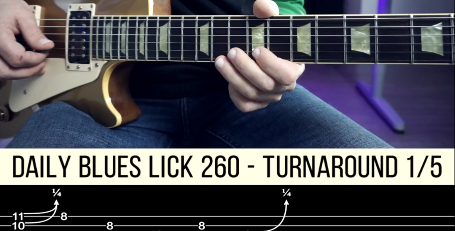 【Andy Paoli】Daily Blues Lick 260（课件可下载）-古桐博客