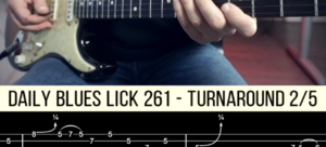 【Andy Paoli】Daily Blues Lick 261（课件可下载）-古桐博客
