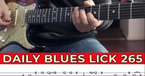 【Andy Paoli】Daily Blues Lick 265（课件可下载）-古桐博客