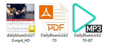【Andy Paoli】Daily Blues Lick 270（课件可下载）插图