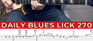 【Andy Paoli】Daily Blues Lick 270（课件可下载）-古桐博客