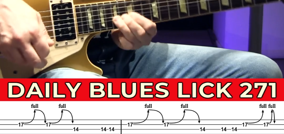 【Andy Paoli】Daily Blues Lick 271（课件可下载）-古桐博客