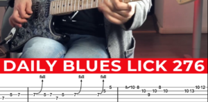 【Andy Paoli】Daily Blues Lick 276（课件可下载）-古桐博客