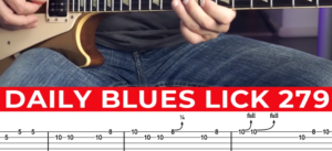 【Andy Paoli】Daily Blues Lick 279（课件可下载）-古桐博客