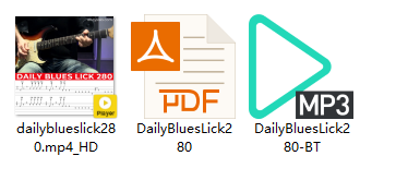 【Andy Paoli】Daily Blues Lick 280（课件可下载）插图