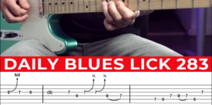 【Andy Paoli】Daily Blues Lick 283（课件可下载）-古桐博客