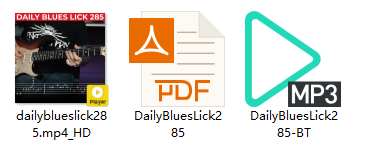 【Andy Paoli】Daily Blues Lick 285（课件可下载）插图