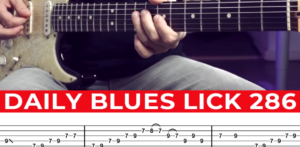 【Andy Paoli】Daily Blues Lick 286（课件可下载）-古桐博客