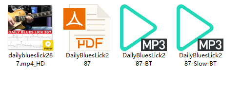 【Andy Paoli】Daily Blues Lick 287（课件可下载）插图