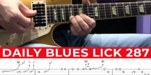 【Andy Paoli】Daily Blues Lick 287（课件可下载）-古桐博客