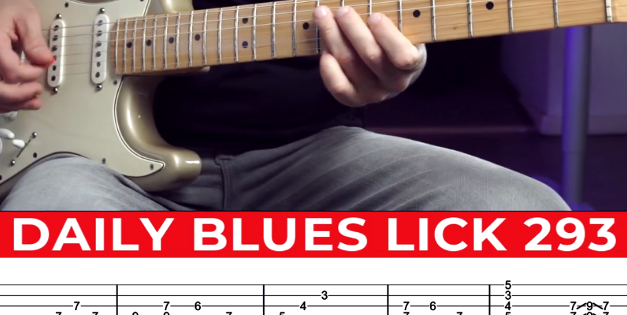 【Andy Paoli】Daily Blues Lick 293（课件可下载）-古桐博客
