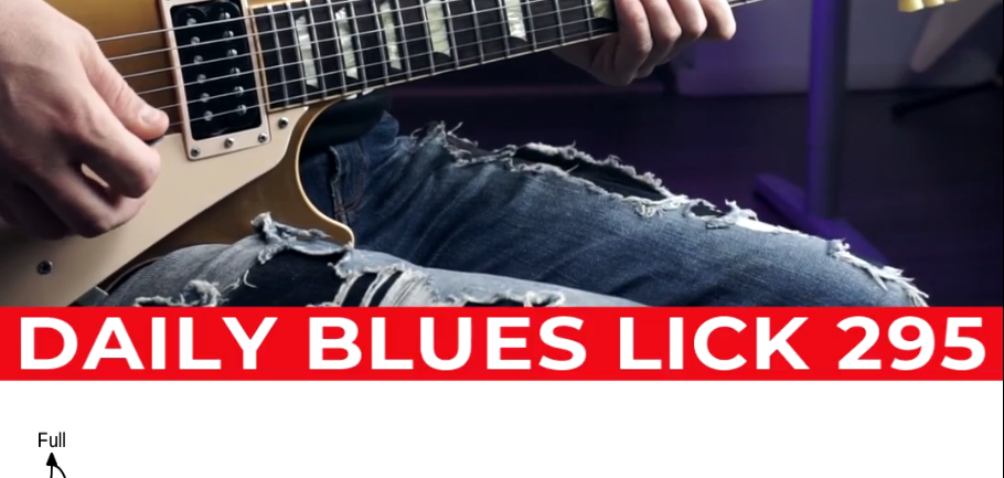 【Andy Paoli】Daily Blues Lick 295（课件可下载）-古桐博客