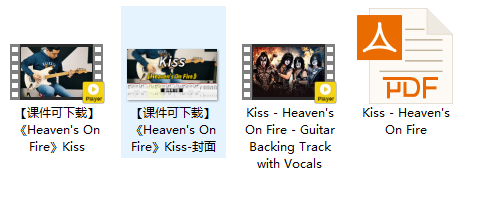 【课件可下载】《Heaven's On Fire》Kiss插图