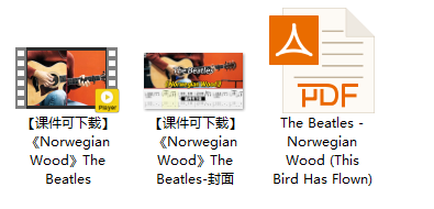 【课件可下载】《Norwegian Wood》The Beatles插图