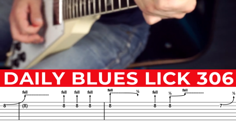 【Andy Paoli】Daily Blues Lick 306（课件可下载）-古桐博客