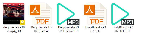 【Andy Paoli】Daily Blues Lick 307（课件可下载）插图