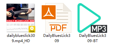 【Andy Paoli】Daily Blues Lick 309（课件可下载）插图